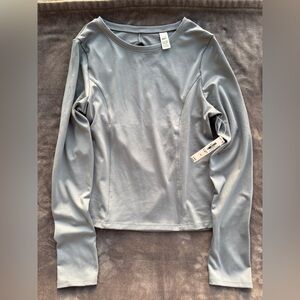 Victoria’s Secret VSX Essential Long-Sleeve Cut-Out Top NWT